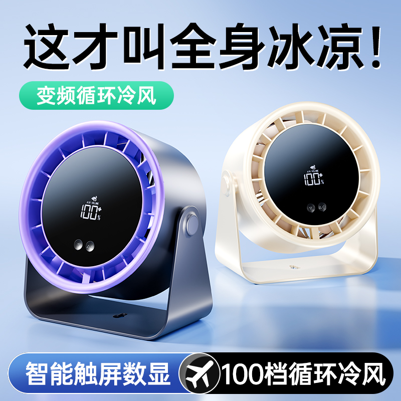 【2025年新款】桌面循环风扇