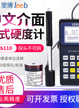 里博里氏硬度计leeb140/120/110/130洛布维氏金属硬度测试仪180DL