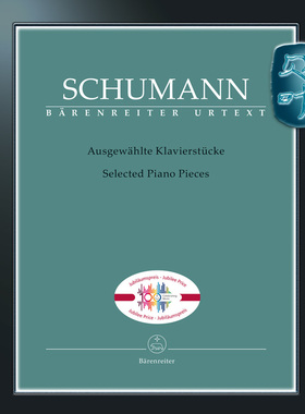骑熊士100周年纪念版 舒曼 钢琴小品精选 Schumann Selected Piano Pieces BA08640