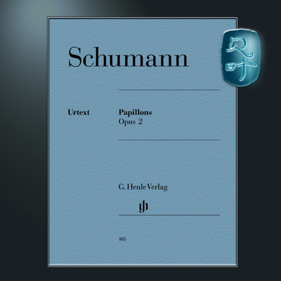 亨乐原版舒曼蝴蝶op.2