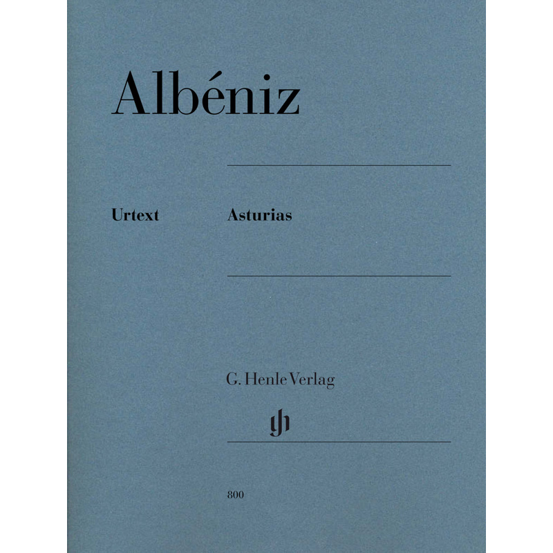 德国亨乐原版乐谱 阿尔贝尼兹 阿斯图里亚斯的传奇 钢琴独奏 albéniz