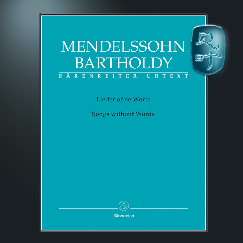 骑熊士原版 门德尔松 无词歌 钢琴独奏 净版 Mendelssohn Songs without Words BA09069