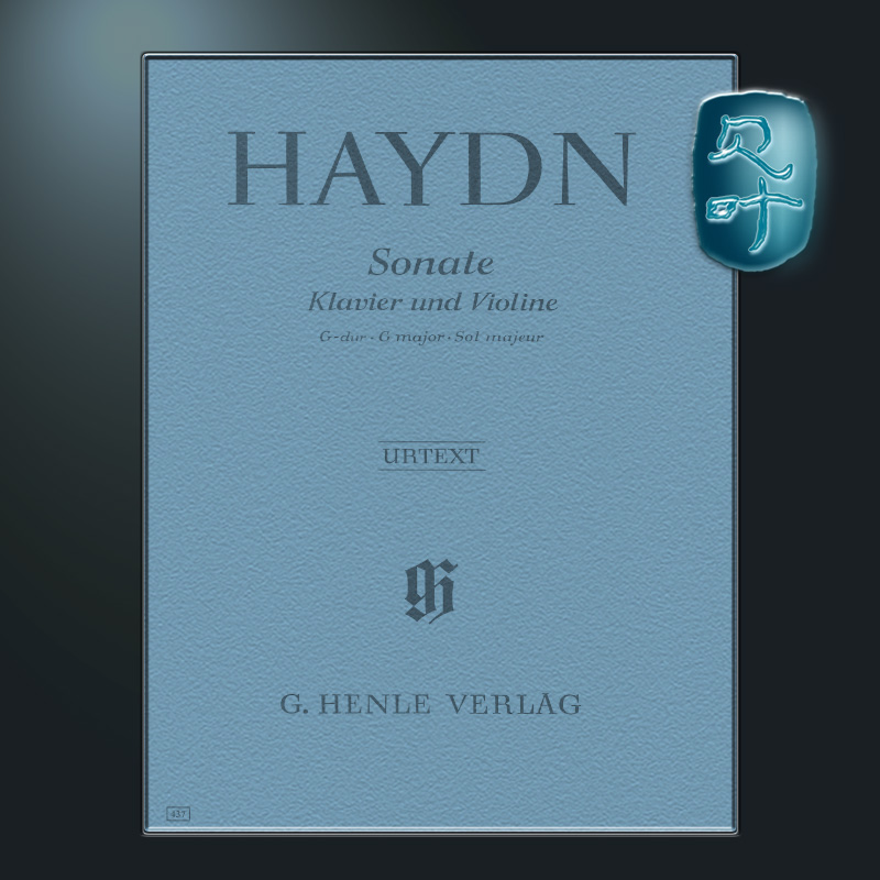 亨乐原版海顿G大调奏鸣曲Hob32