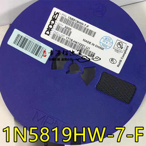 1N5819HW-7-F 1N5819 SOD-123 贴片肖特基整流器 1A 全新原装现货