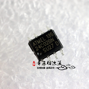 L串行EEPROM存储器芯片 24C02BN AT24C02BN-SH-T SOP 全新