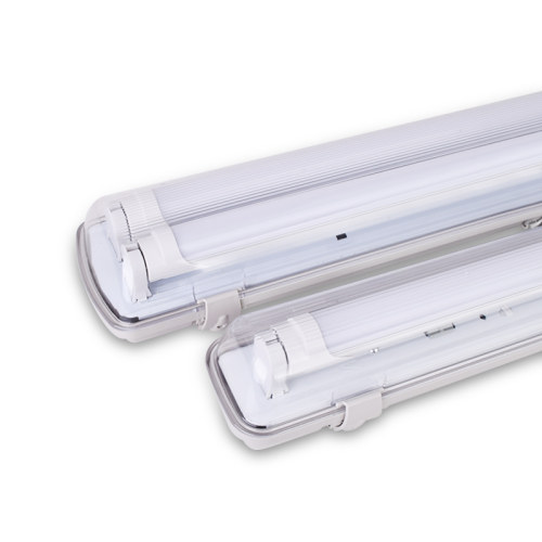 防水双T8灯管LED净化灯罩110V