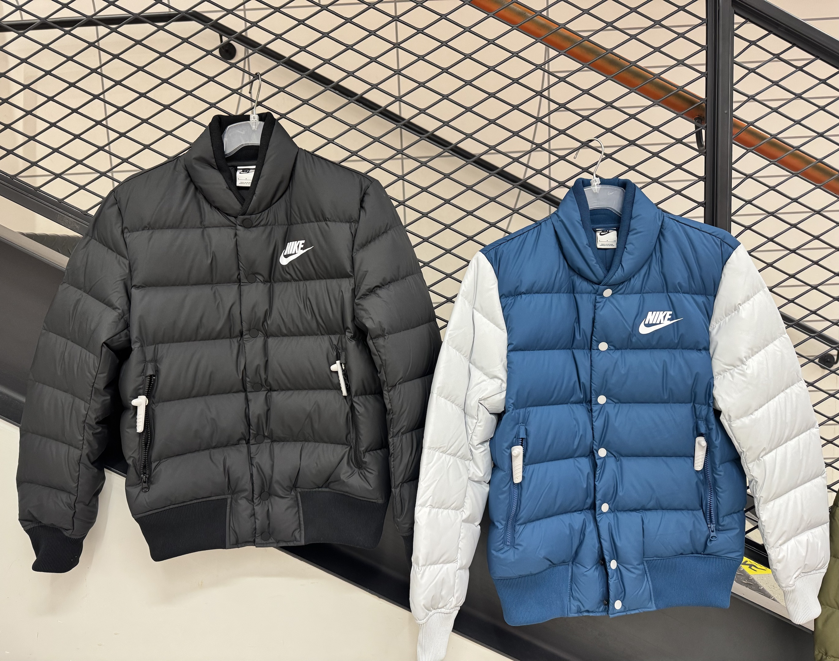 Nike耐克2025冬季男子夹克羽绒服时尚立领保暖运动外套IB4499-010