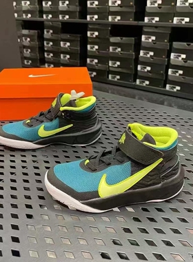 Nike/耐克舒适易穿脱GS大童运动缓震防滑篮球鞋DD7303-012
