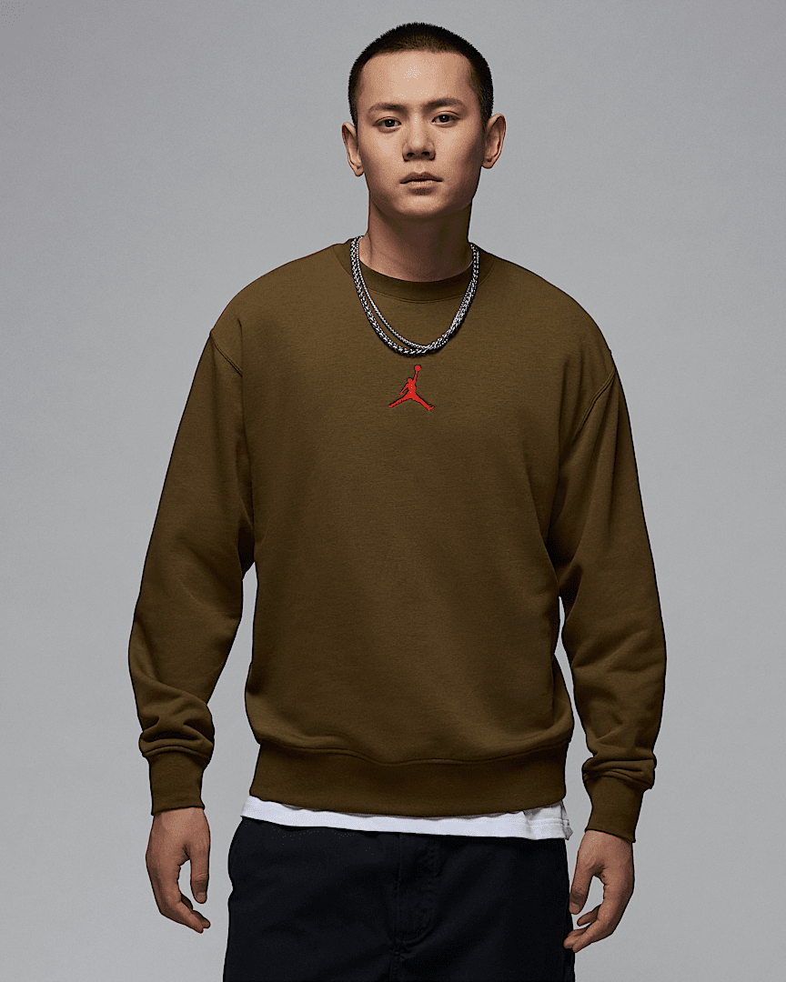 耐克Nike JORDAN男子针织运动休闲圆领印花长袖套头衫卫衣HV1750,运动服/休闲服装,运动茄克/外套,淘宝优惠券,粉丝福利购,淘宝优惠卷