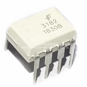 3182 FOD3182 新能源控制器MOS管门极驱动器光耦芯片DIP8脚