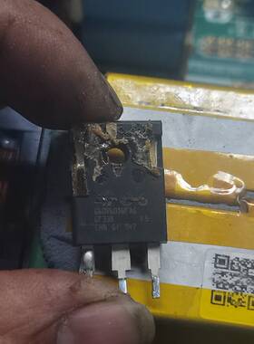 G60V60DWFAG 新能源汽车电脑板场效应三极管60A 600V进口拆机测量