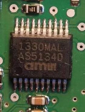 AS5134D AS5134 SSOP20 磁编码器IC芯片