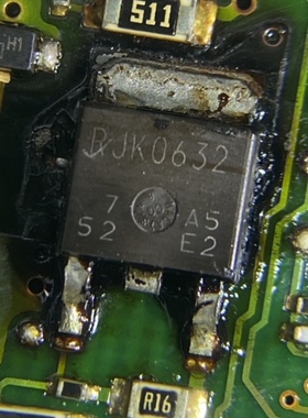 RJK0632 汽车电脑板常用易损三极管TO252