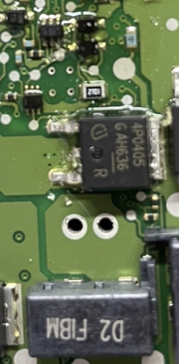 4P0405 汽车电脑板贴片P沟道三极管  TO252