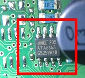 ATA6663 汽车LIN收发器通讯IC芯片模块 SOP8脚全新进口