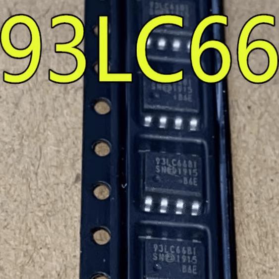93LC66B-I/SN 93LC66BI SOP8 存储器IC芯片 全新