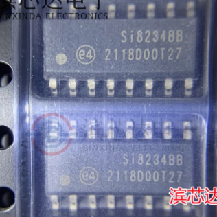 SI8234BB S18234BB 新能源充电机隔离器  栅极驱动器IC芯片