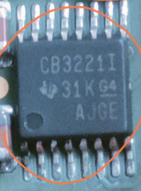CB3221I SN65C3221IPWRQ1 汽车电脑板单通道线路驱动器IC芯片