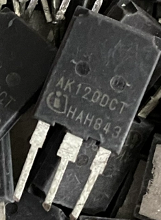 AK120DCT  新能源充电机电脑板场效应三极管 进口拆机测量好