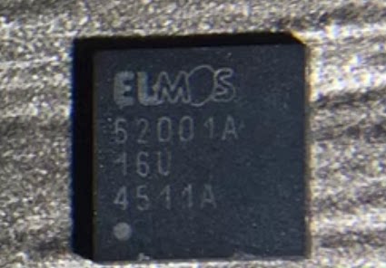 52001A E52001A QFN 汽车电脑板常用IC芯片 现货直拍
