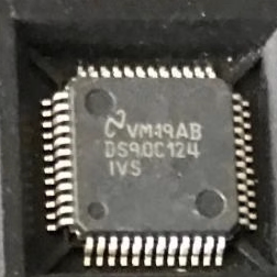 DS90C124IVS QFP48 Volvo和汽车倒车模块 现货可直拍