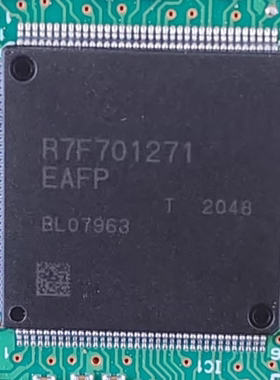 R7F701271EAFP车规MCU微控制器芯片 封装QFP144 汽车电脑易损芯片