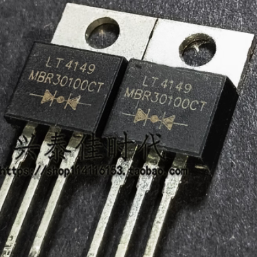 MBR30100CT 新能源充电机肖特基二极体3脚TO220插脚管