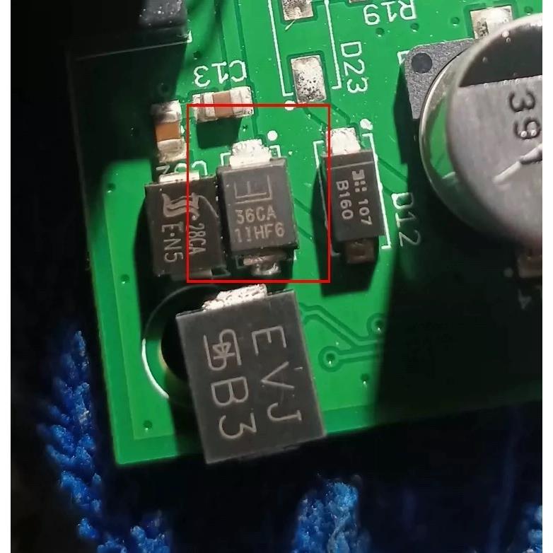 36CA通用丝印BBM原装进口30V车规TVS二极管SMB