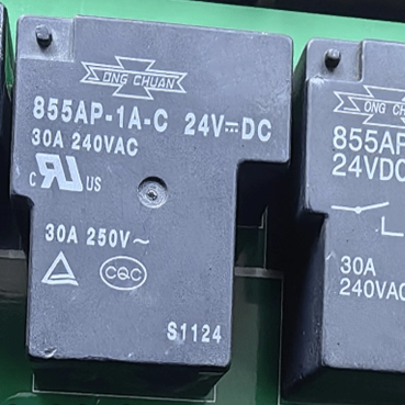 855AP-1A-C-24V-DC 汽车电脑板24V 4脚继电器