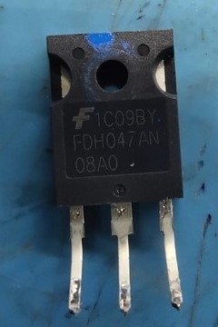 FDH047AN FDH047AN08A0 汽车方向机电脑板场效应三极管拆机测量