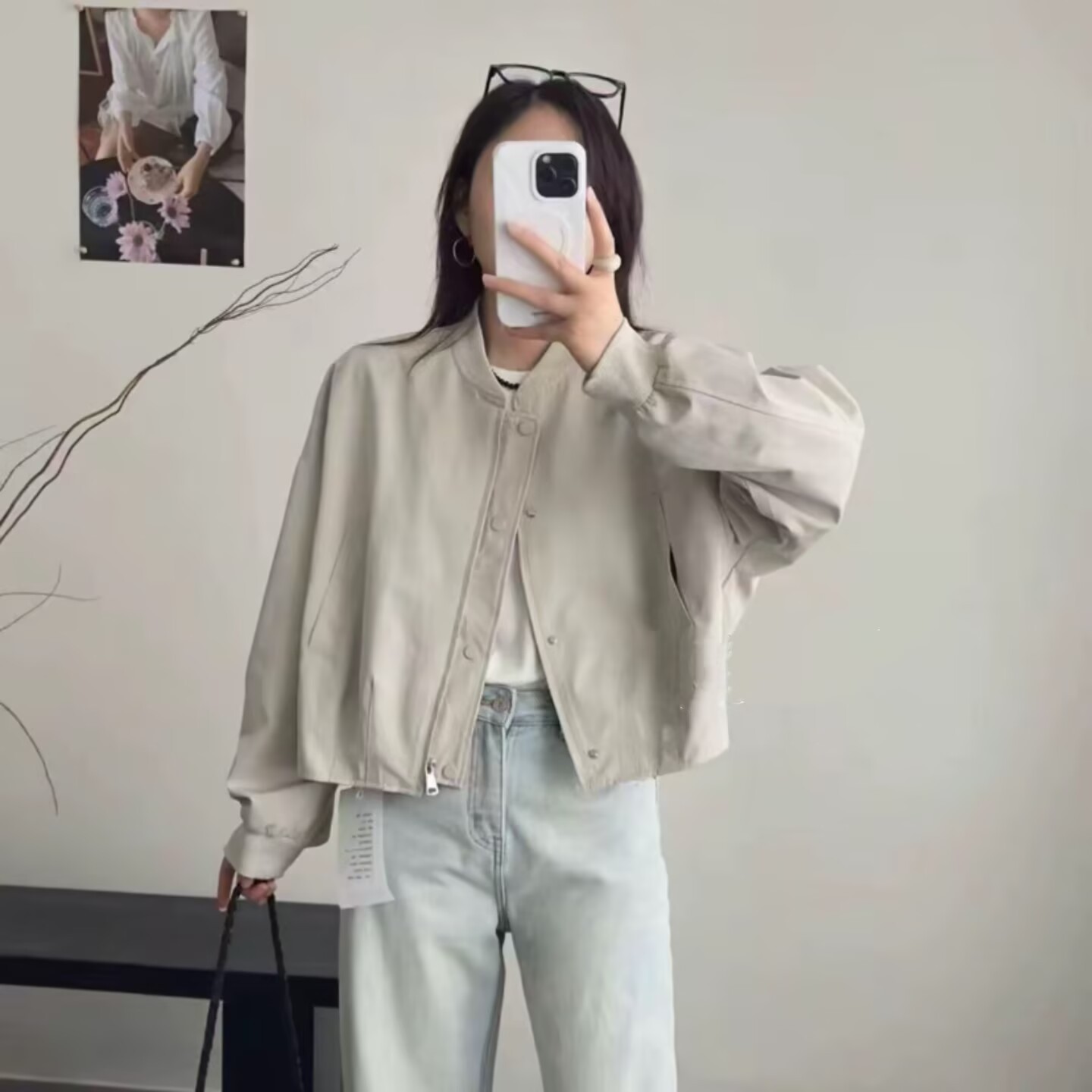 2026春季新款立领韩版棒球服女宽松显瘦短款拉链百搭夹克外套上衣