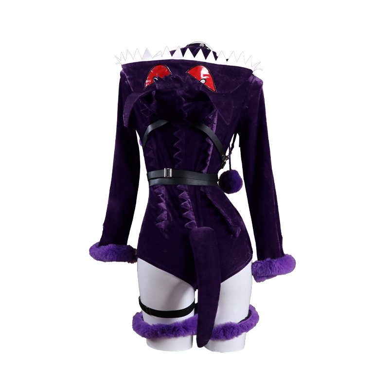 宝可梦cos服耿鬼拟人cos服动漫游戏角色扮演cosplay女装二次元