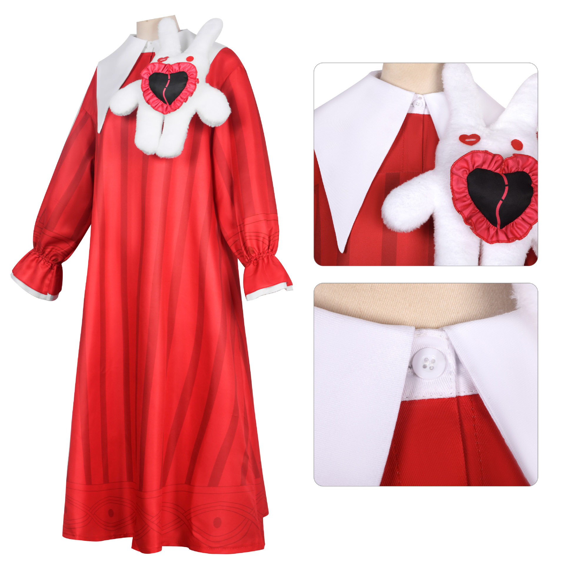 转校生桃乐丝cos服哑女阿巴蛋仔派对同款jk连衣裙动漫cosplay服装