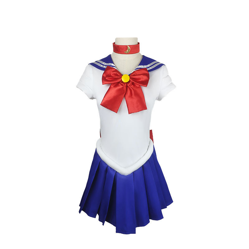 美少女战士cosplay服装水冰月cos儿童成人角色扮演服全套服装套装