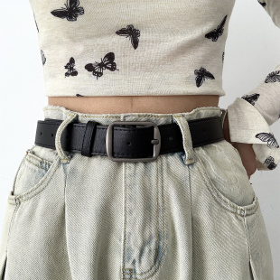 2026新款简约高级感韩版裤带男士百搭牛仔裤装饰皮带女款学生腰带