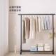 新款 衣帽架阳台晾衣杆晒衣服架单杆 晾衣架室内家用不占地落地立式