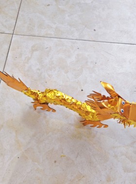 手工纸扎龙可烧祭祀金龙银龙黑龙红龙白龙绿龙龙王五爪龙可批发