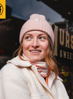 BUFF秋冬针织帽子新款保暖抓绒男女款户外运动透气护耳防冻防寒帽