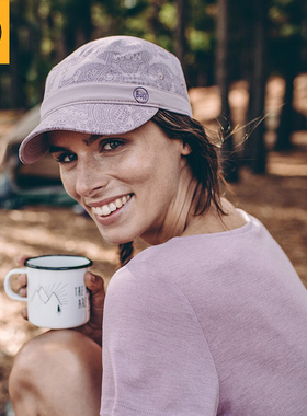 BUFF春秋季帽子新款徒步帽户外徒步旅游运动帽透气吸汗防紫外线帽