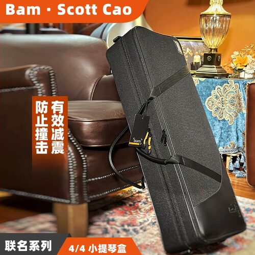 耐用bam法国防潮抗摔提琴盒