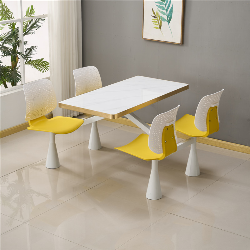 学校食堂餐桌椅组合工厂