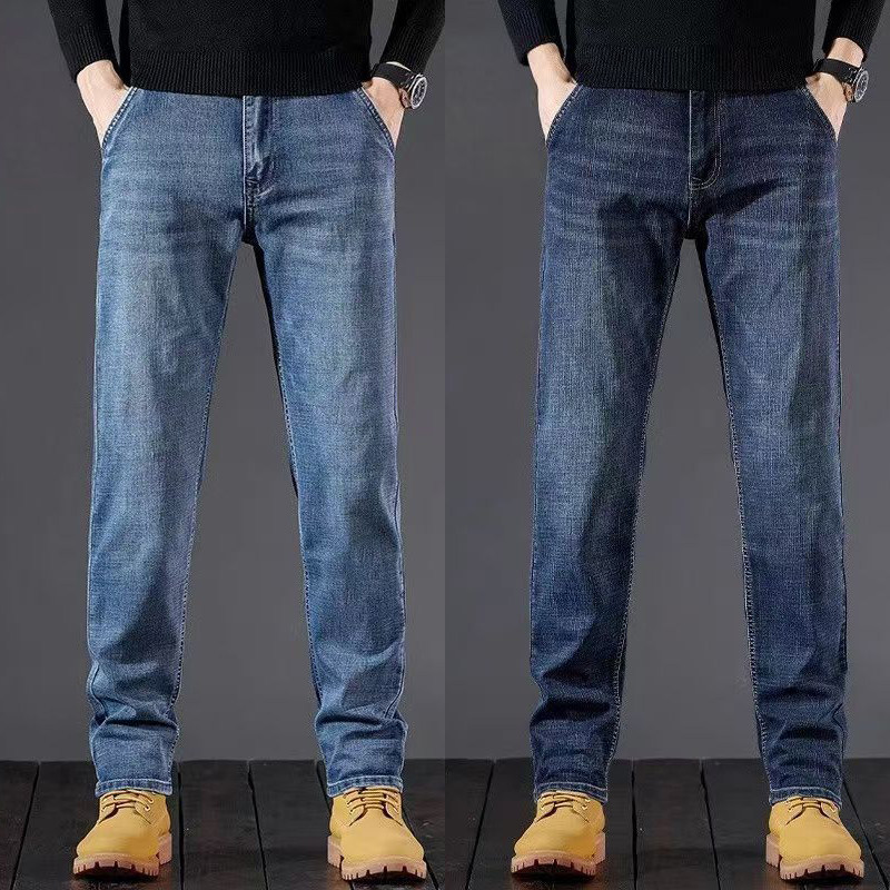 春季牛仔裤男2026新款大码宽松直筒弹力休闲裤男耐磨劳保工作裤子,男装,牛仔裤,淘宝优惠券,粉丝福利购,淘宝优惠卷