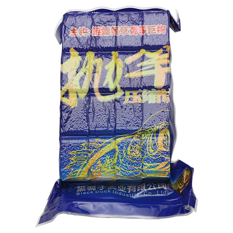 鲢鳙鱼饵翻板钩饼抛竿海杆爆炸钩方块饵料野钓大头鱼料疯暴黑鸭子