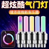 自行车芯灯感应夜光电瓶车气门芯发光单车闪光灯自行车气门嘴灯