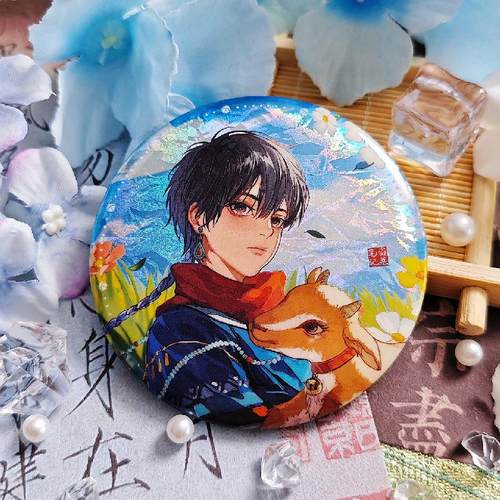 盗墓笔记吧唧色纸拍立得