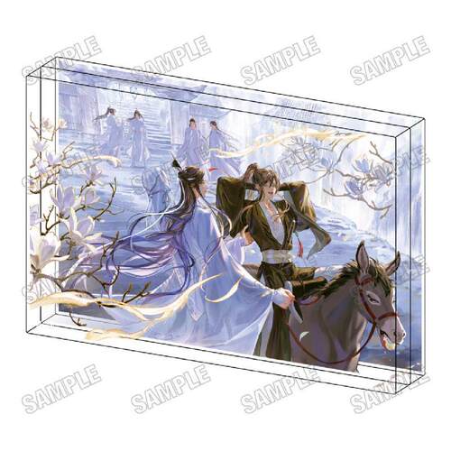 魔道祖师完结纪念展亚克力方块
