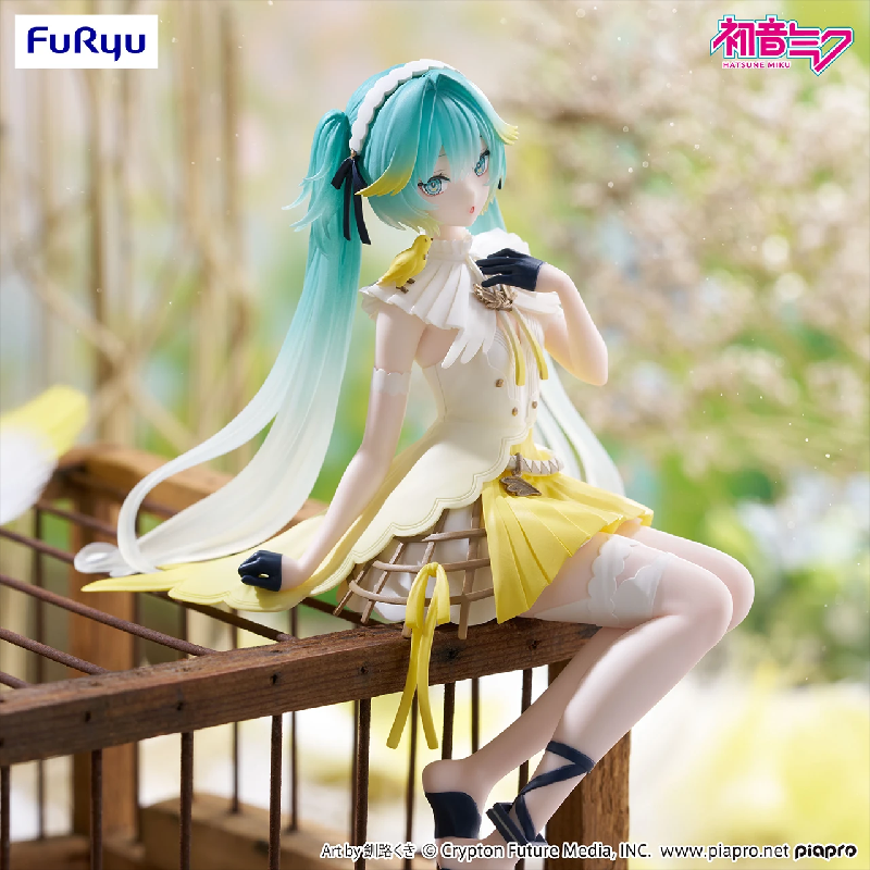 初音未来金丝雀景品手办