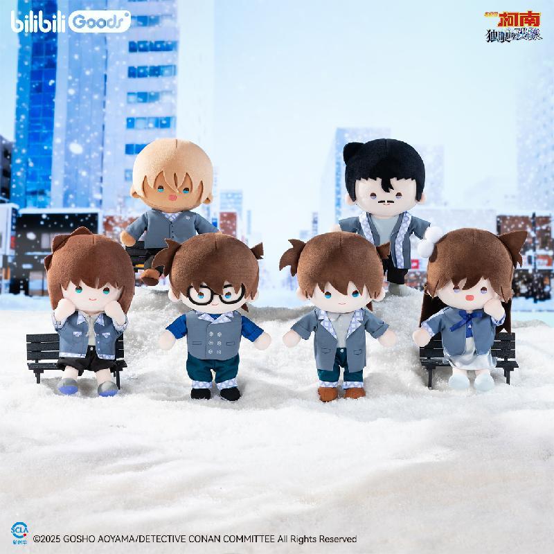 名侦探柯南雪影虹光PATA公仔