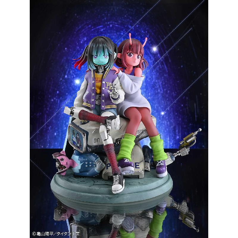 银河特急千春&真希奈手办