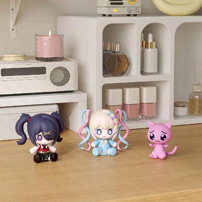 主播女孩重度依赖糖糖Q版手办